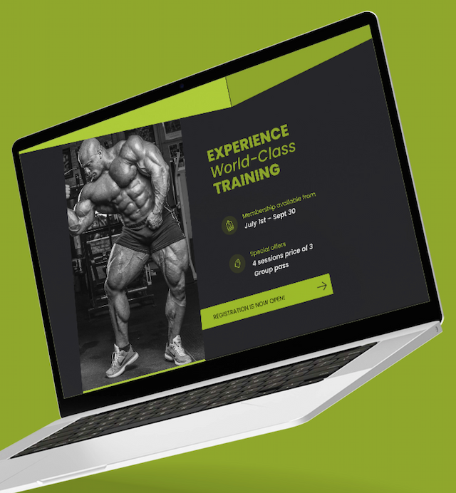 Experience World Class Training with Mr.Olympia