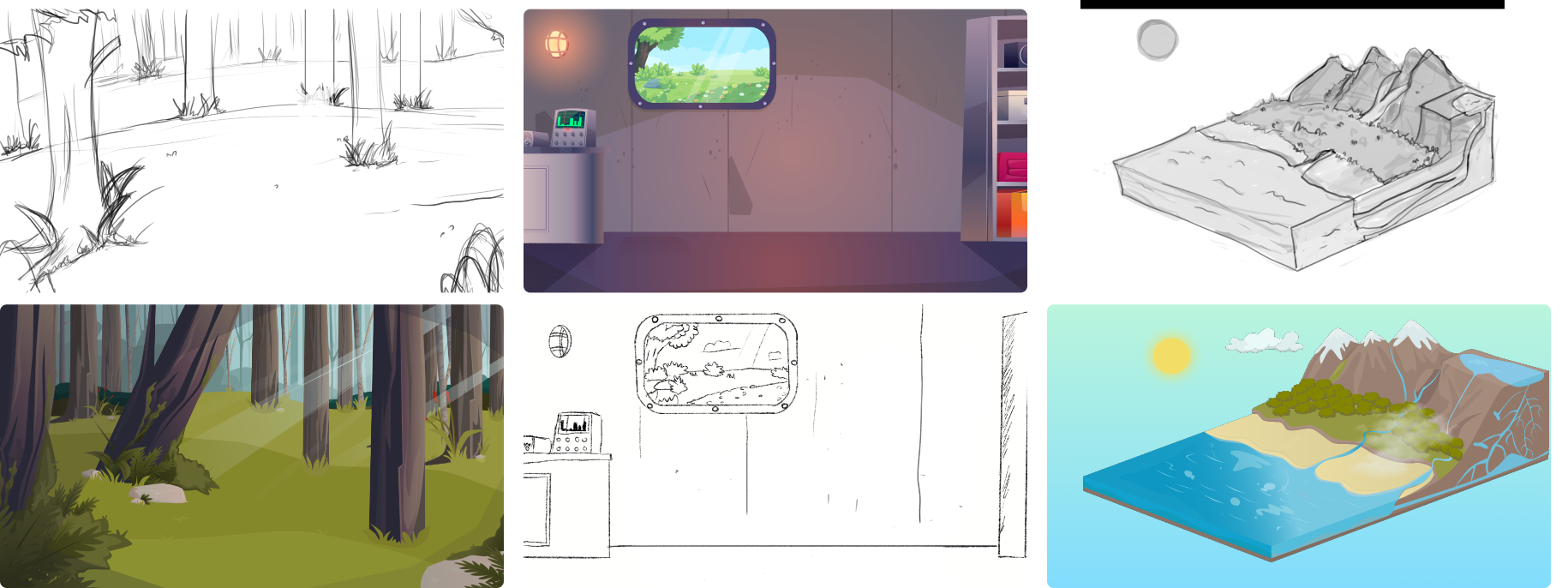 Environments Drawing